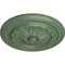 Ekena Millwork Chester Ceiling Medallion (Fits Canopies up to 2 1/4"), 15 3/4"OD x 1 7/8"P, Athenian Green CM15CHAGF - alternate 3